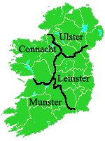 Map of Ireland