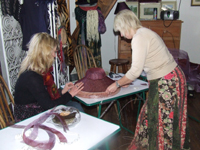 Jane Hamill Millinery Workshop, 
Kilkea Lodge Farm Bed & Breakfast, 
Castledermot, 
Co. Kildare,
Ireland